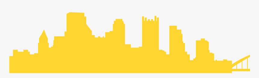 Pittsburgh Skyline Line Art, HD Png Download