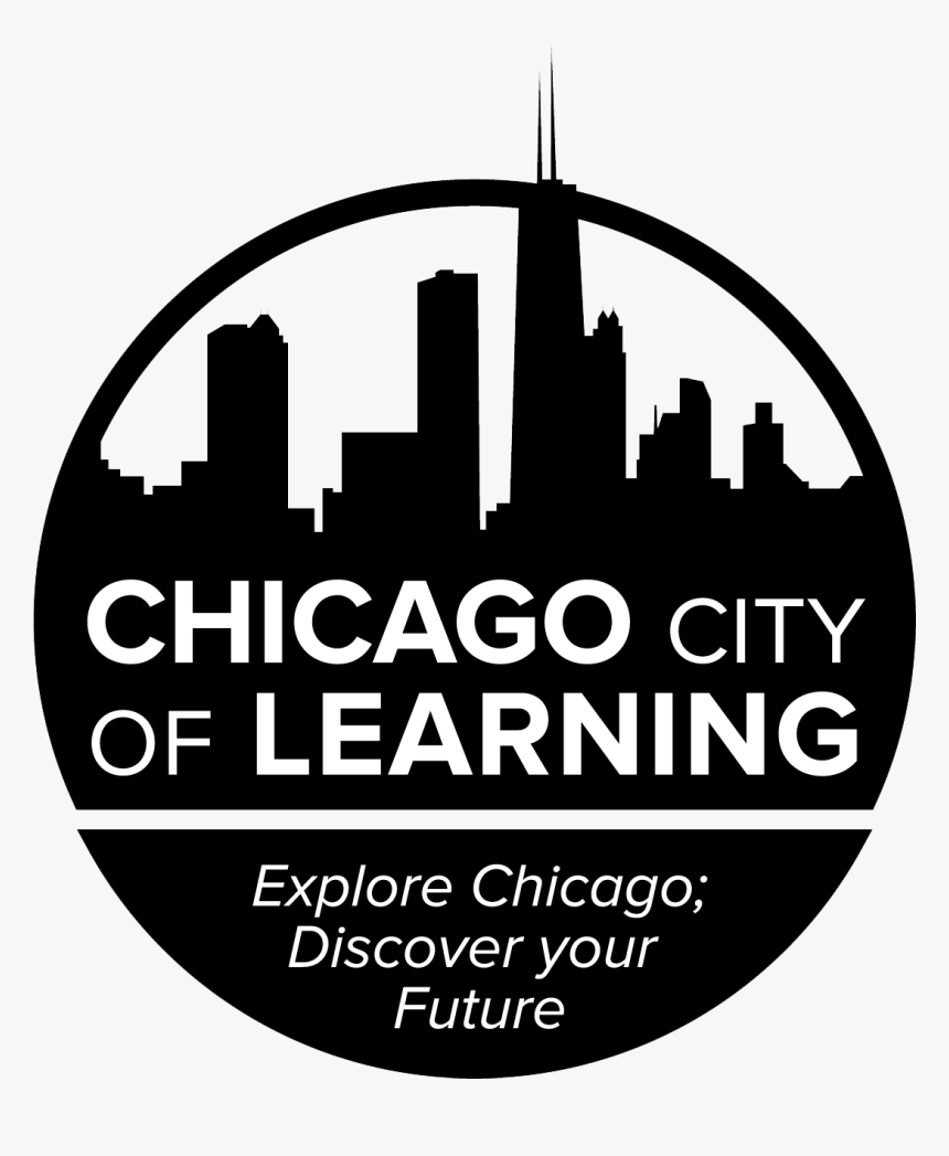 Night Chicago Skyline Clipart, HD Png Download