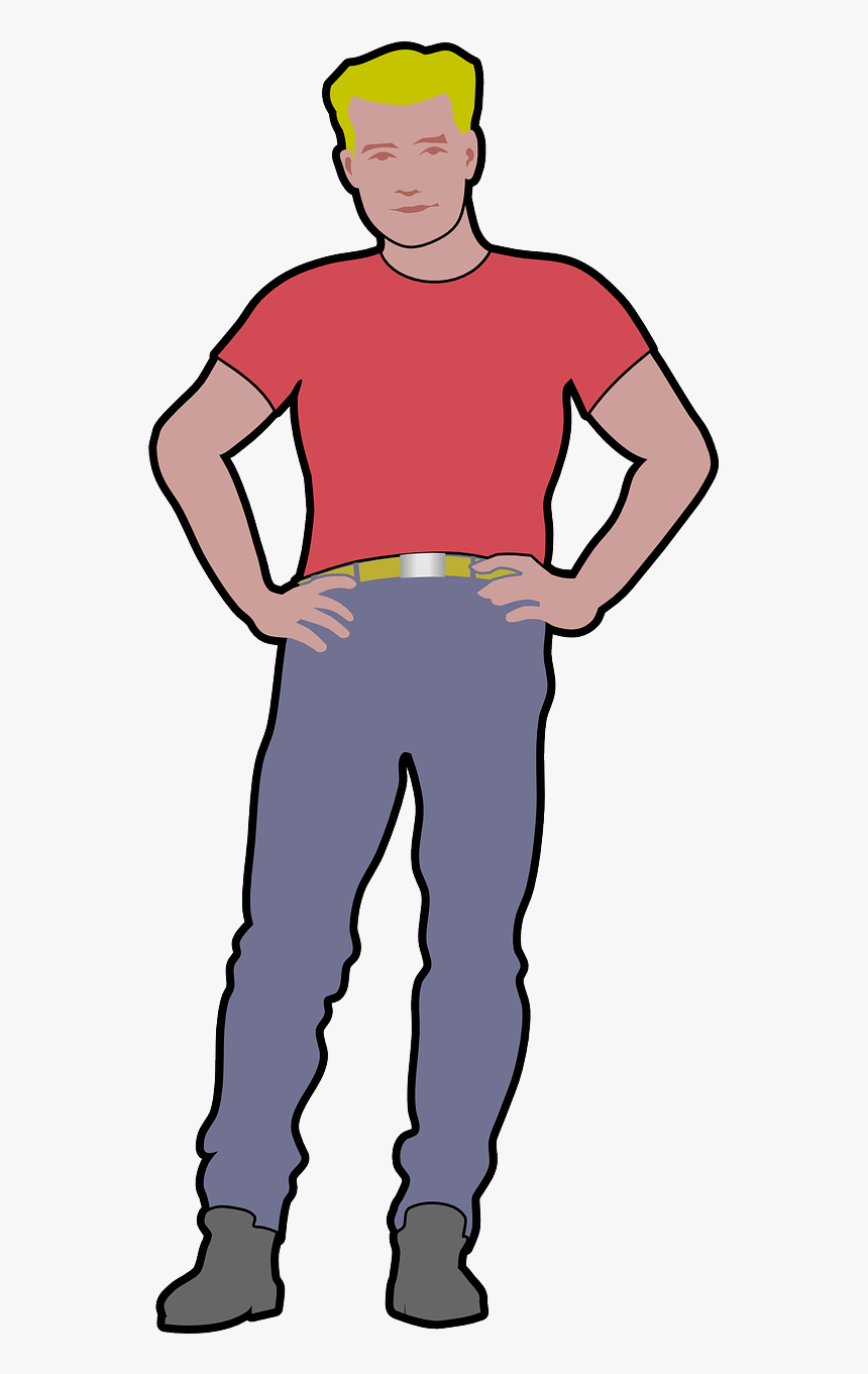 Clipart Of A Guy, HD Png Download