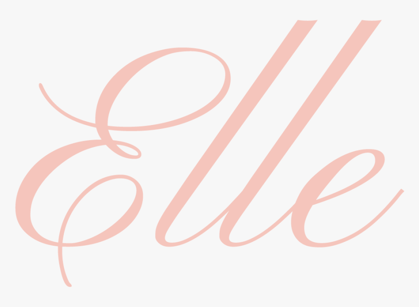 Elle Hair Design Logo - Circle, HD Png Download