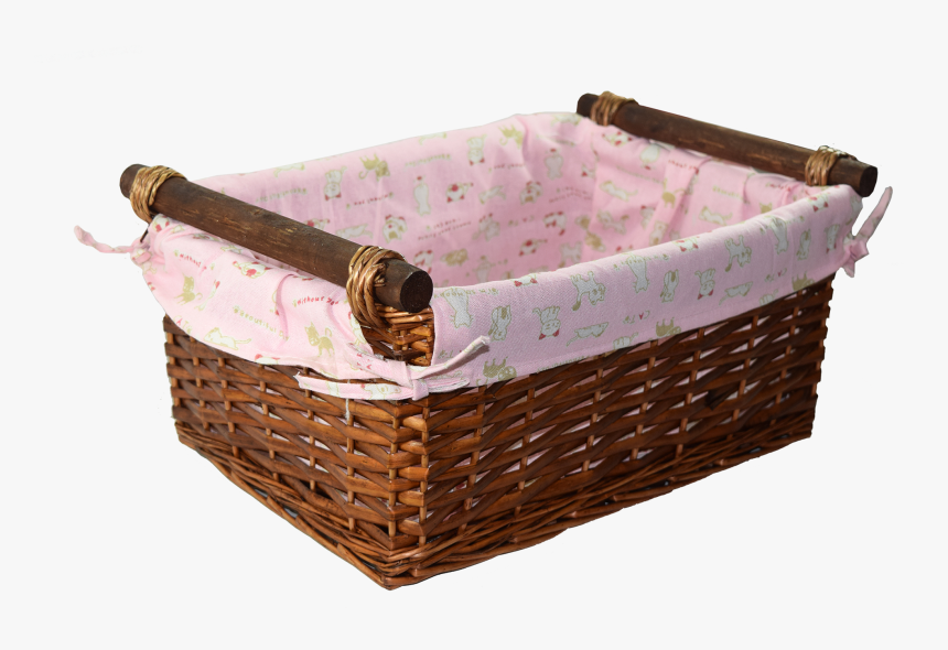 Baby Girl Wicker Basket - Storage Basket, HD Png Download