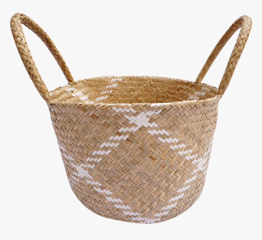 Transparent Png Woven Basket, Png Download