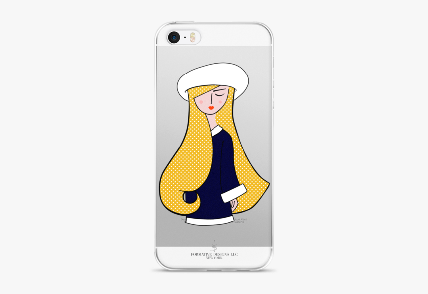Little Blond French Girl - Mobile Phone Case, HD Png Download