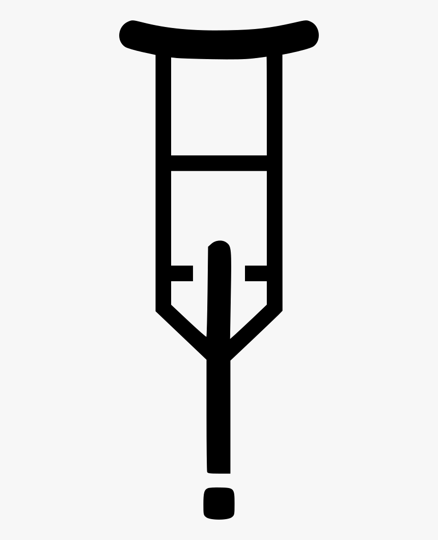 Crutch - Illustration, HD Png Download
