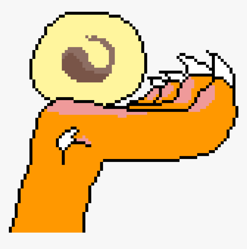 Anime Pixel Art, HD Png Download