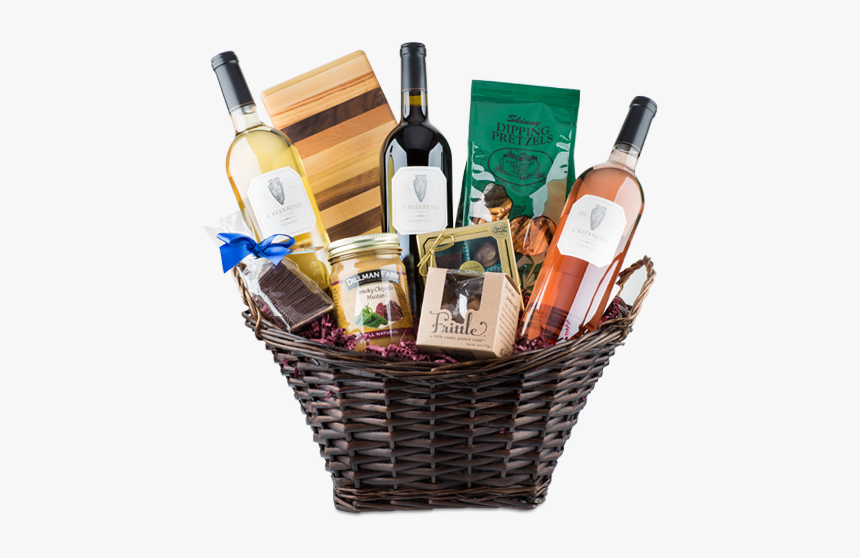 Wine Gift Baskets Png, Transparent Png