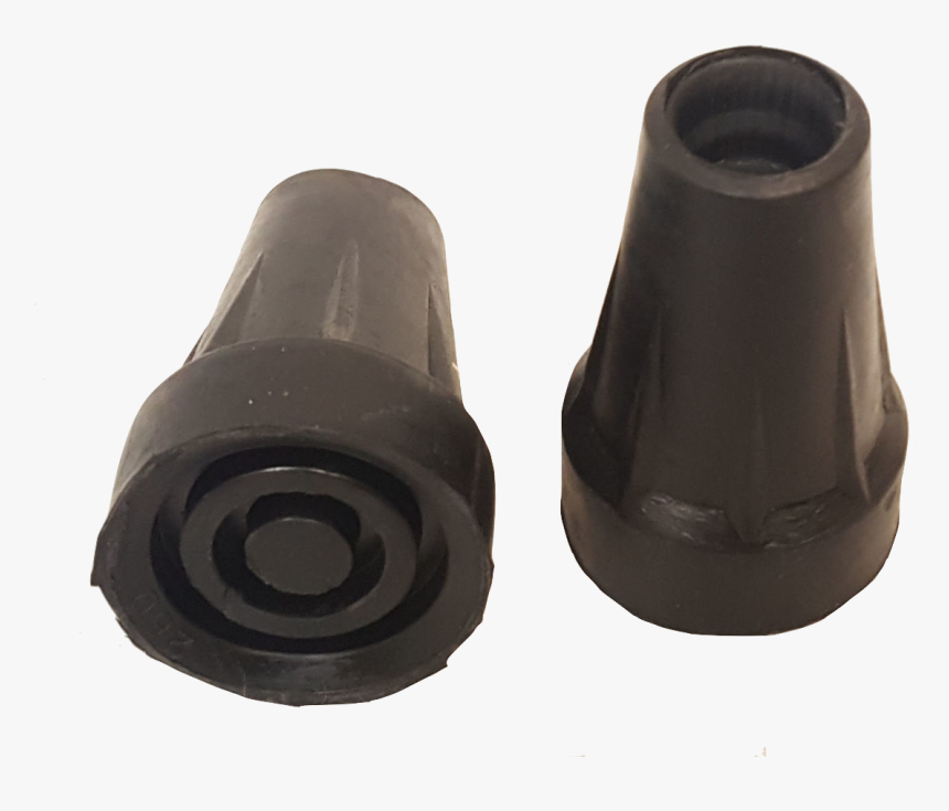 Crutch Or Cane Rubber Tips 2 Pack - Plastic, HD Png Download