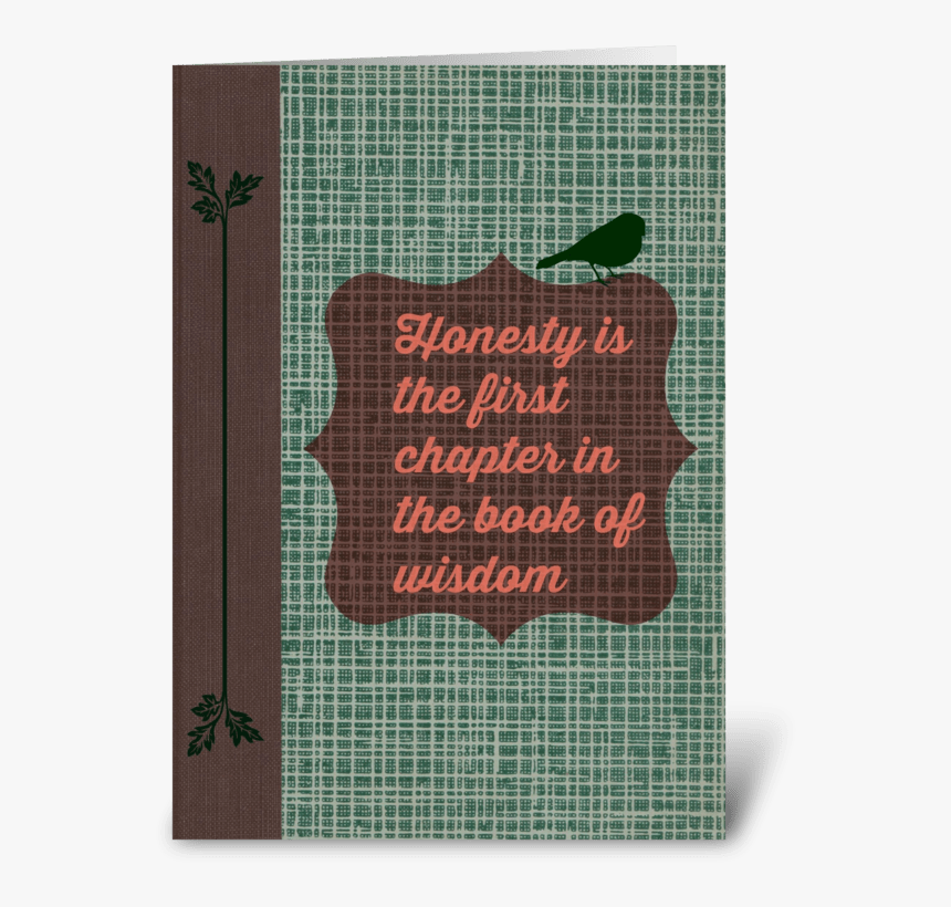 Honesty Greeting Card - Christmas Card, HD Png Download