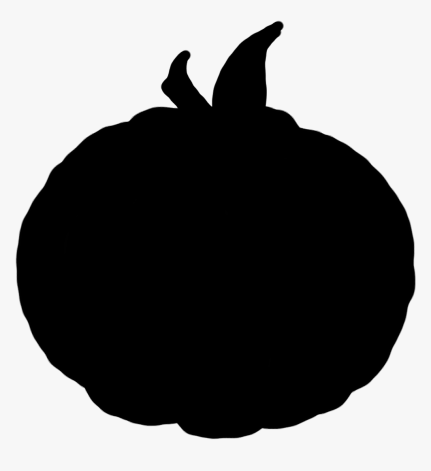 Clip Art Silhouette Fruit Black M - Illustration, HD Png Download