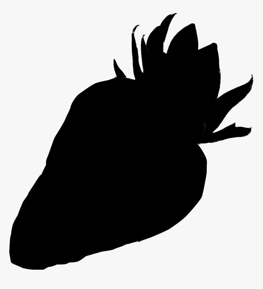 Clip Art Leaf Silhouette H&m Black M - Png Gif Of Berries, Transparent Png