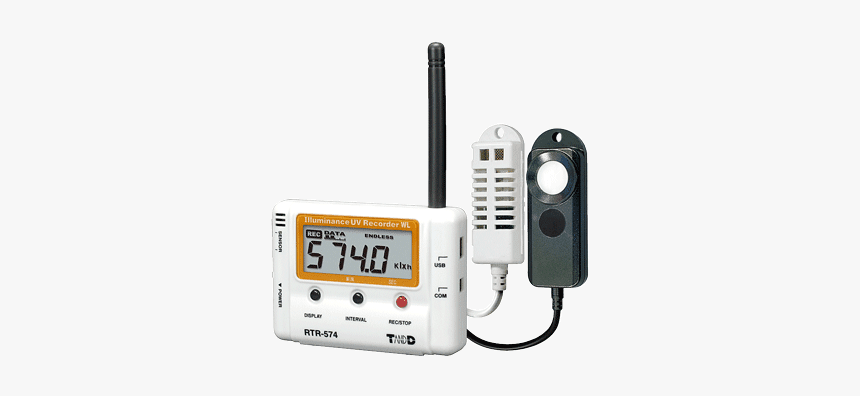 Rtr 574 S Wireless Temperature Humidity Light Data - Data Logging System, HD Png Download