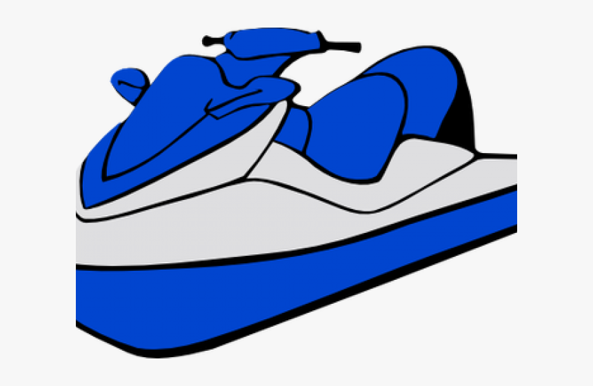 Ski Clipart Svg - Clip Art Jet Ski Clipart, HD Png Download
