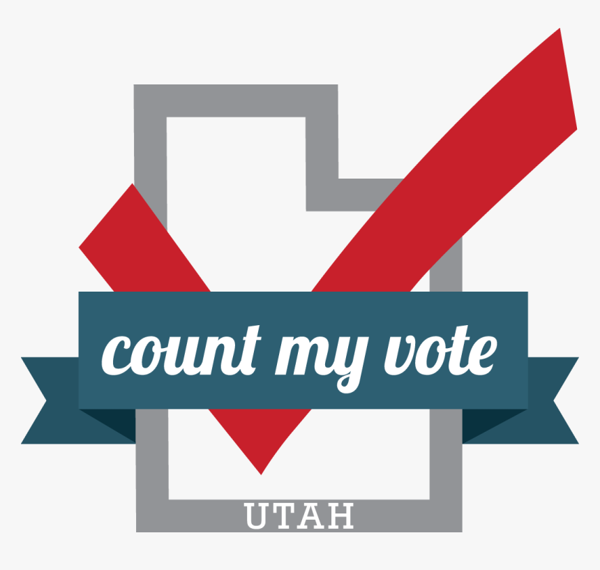 Count My Vote Utah, HD Png Download