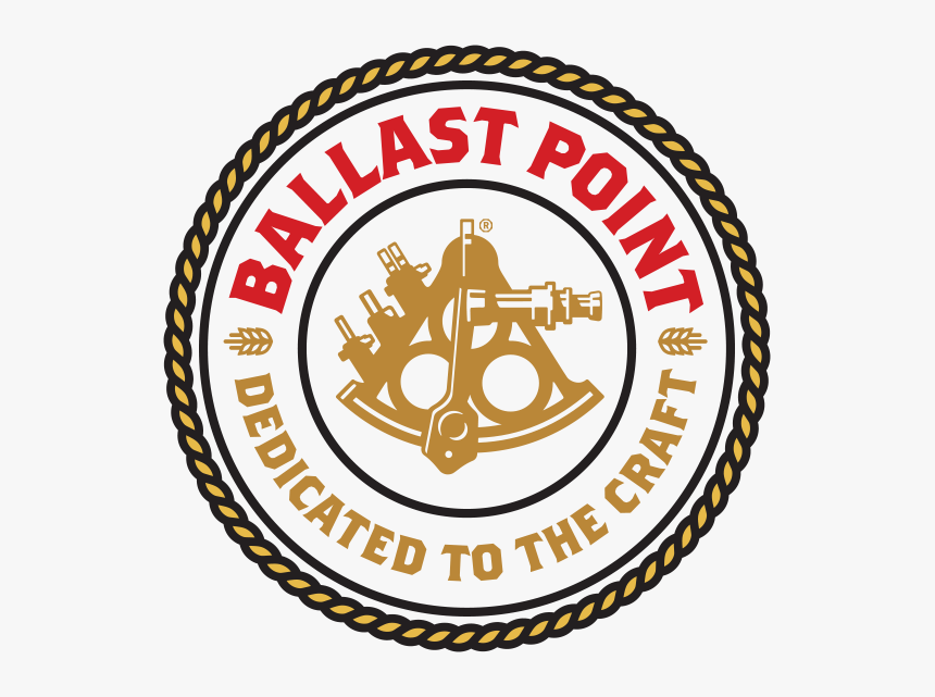 Ballast Point Round Logo Sticker Large - Ballast Point Logo, HD Png Download