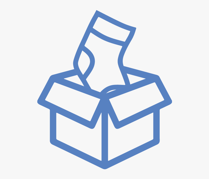 Transparent Mismatched Socks Clipart - Icon Png Christmas Sock, Png Download