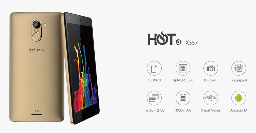 Transparent Unboxing Png - Infinix Hot 4 Lite, Png Download