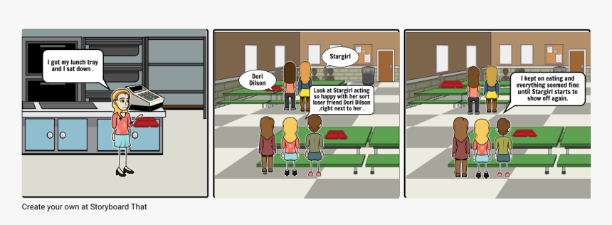 Stargirl And Dori Dilson At Lunch, HD Png Download