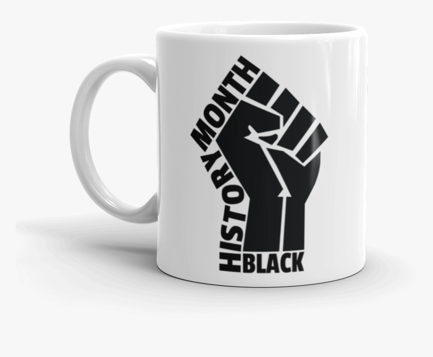 Black History Month Mug - Black Power Fist, HD Png Download