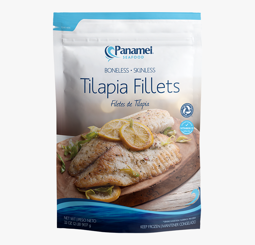 Tilapia Fillets - Panamei Tuna Portions, HD Png Download