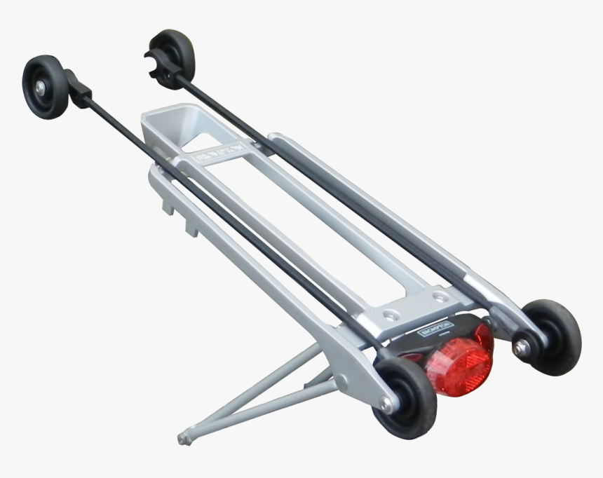 Brompton 2017 Rear Rack Guides Rollers Alpha - Using Brompton Rear Rack, HD Png Download