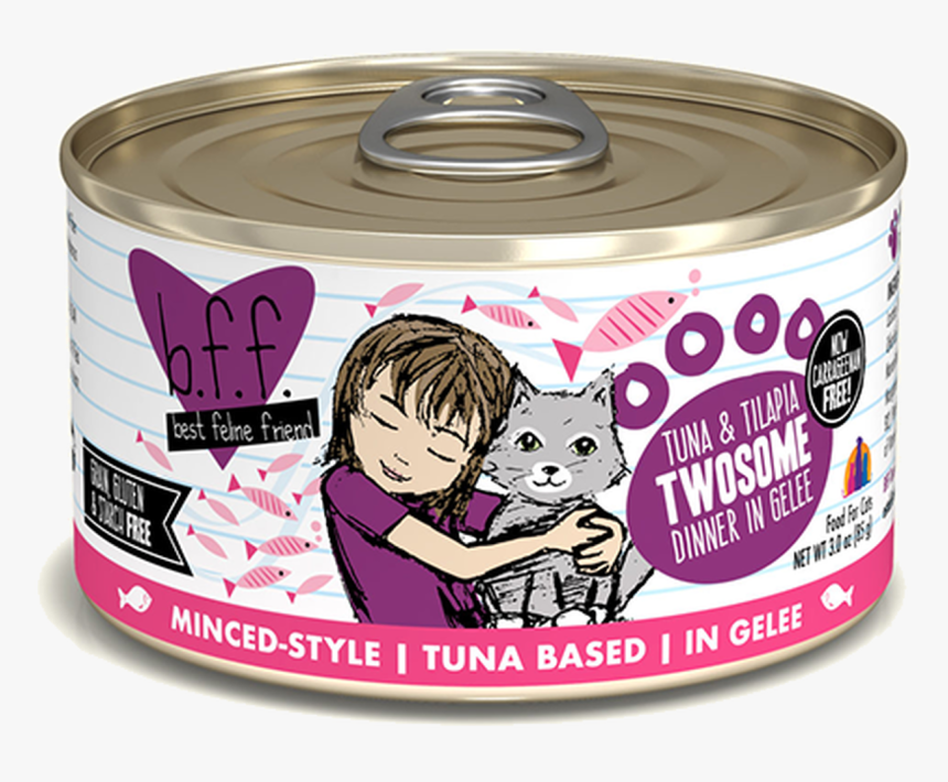 Bff Weruva Sweetheart Tuna And Shrimp Can 3 Oz, HD Png Download