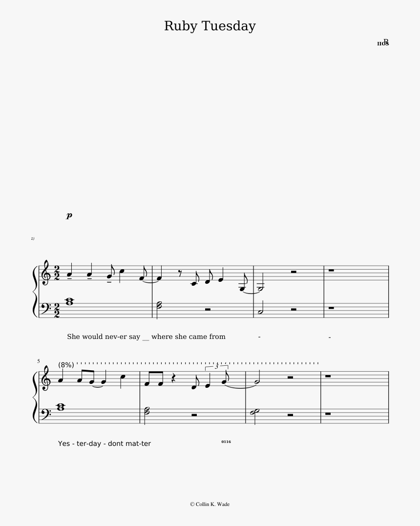 Sheet Music, HD Png Download