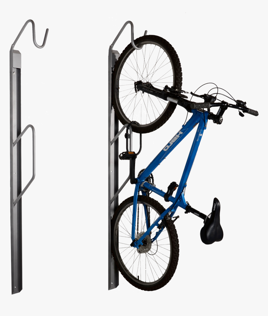 Urban Space Wall Mount Bike Rack - Bike Storage Against Wall Underground, HD Png Download