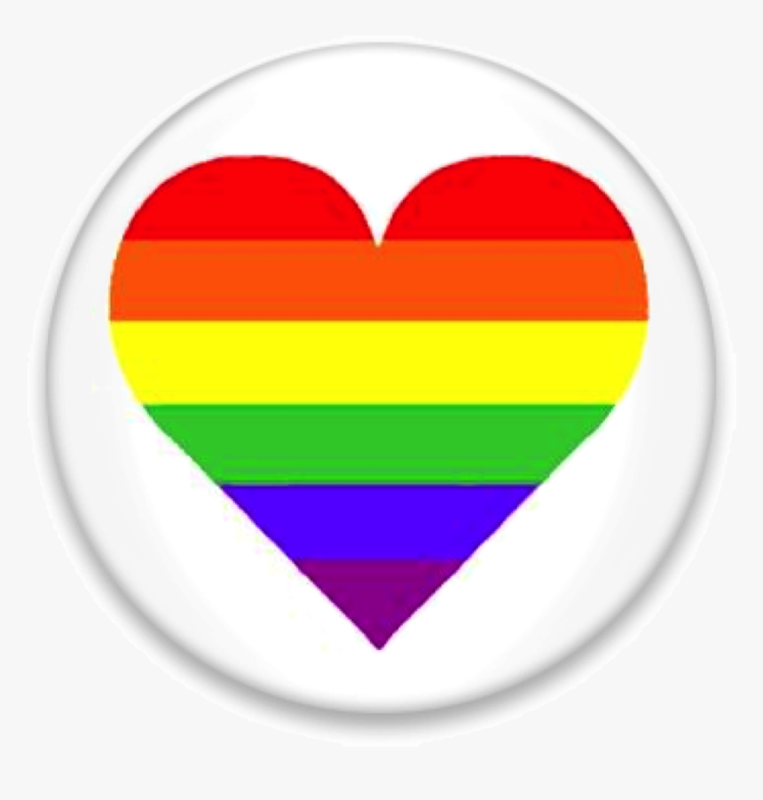 Rainbow Heart Png Clipart Library - Star Gay Colors, Transparent Png