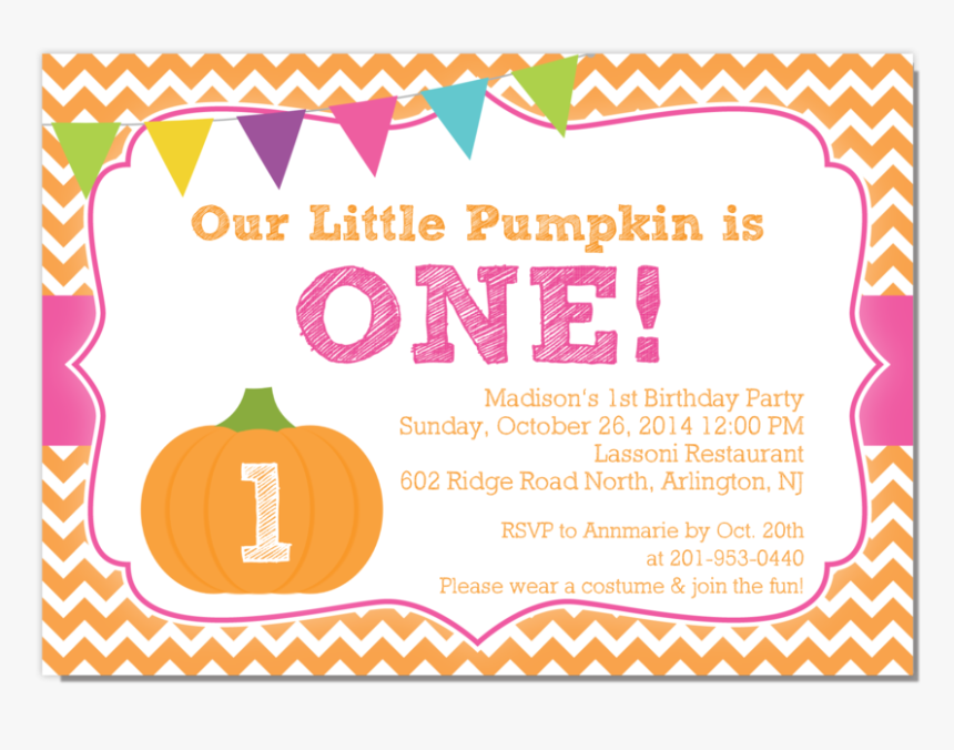 Our Little Pumpkin Girl - Love R, HD Png Download
