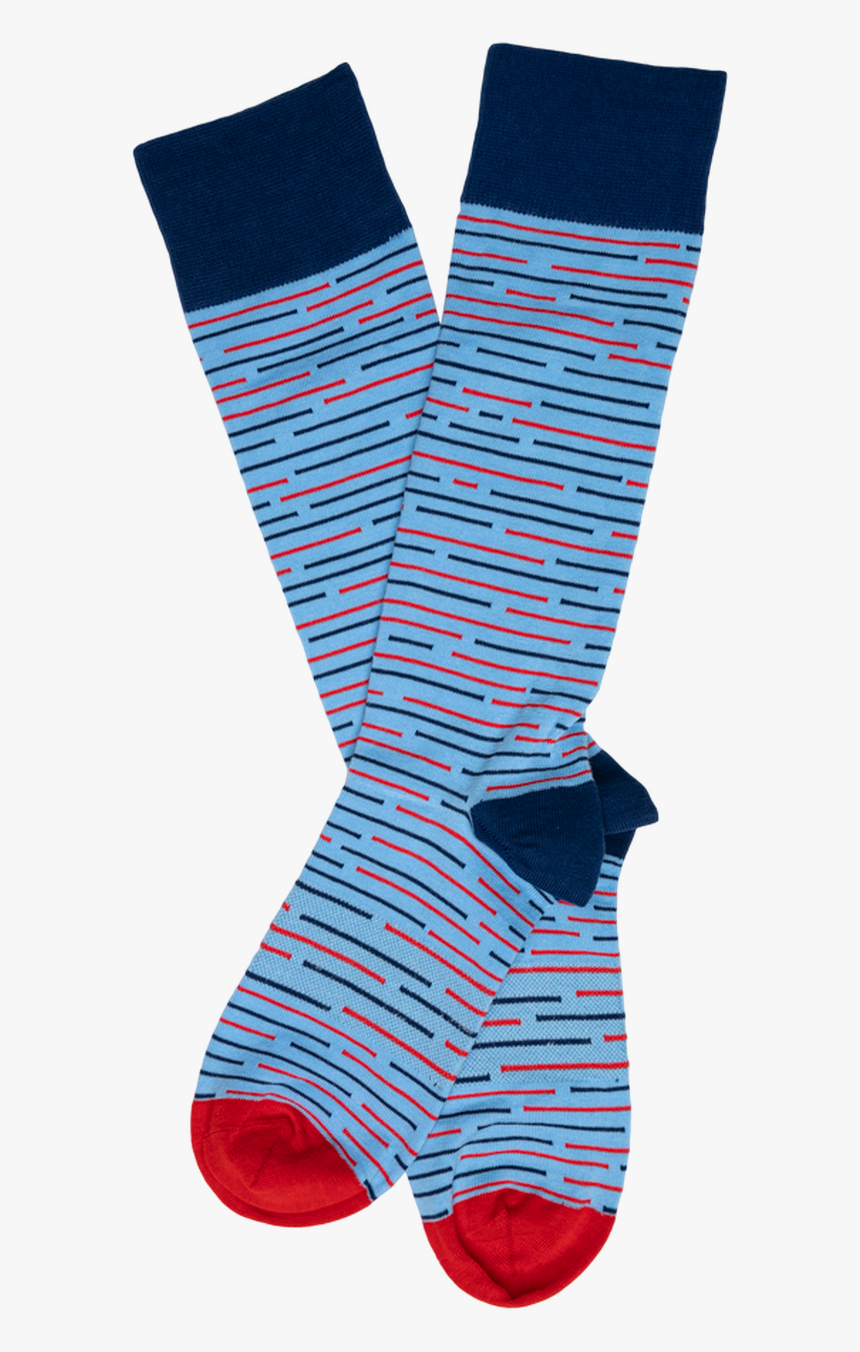 Powder Blue Broken Stripes, HD Png Download