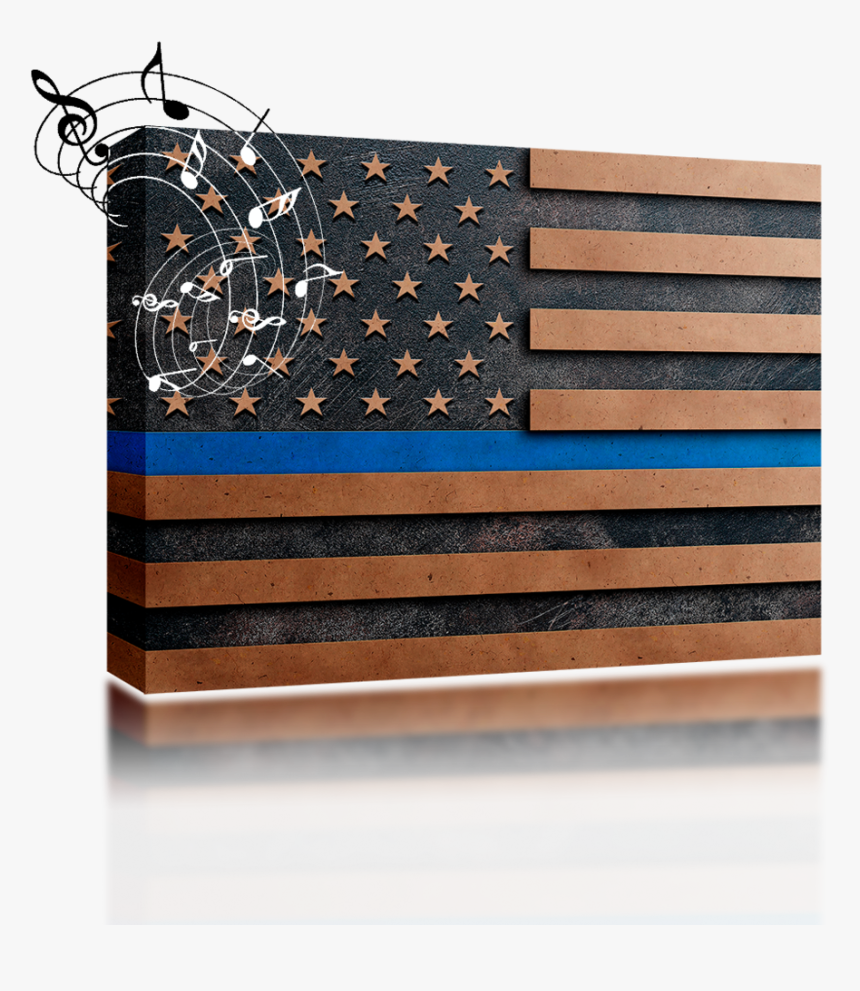 Cardboard Flag Blue Stripe Copy - Coin Purse, HD Png Download