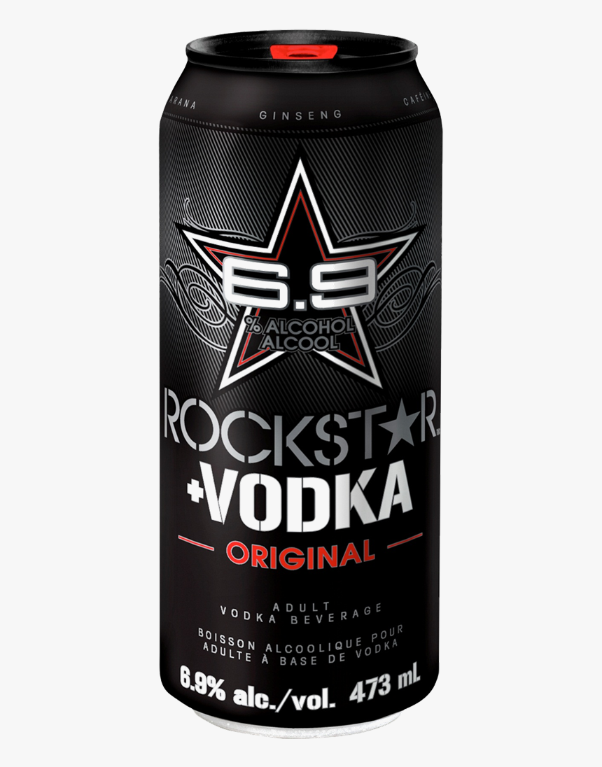 Rockstar Original 473 Ml - Rockstar Vodka Energy Drink, HD Png Download