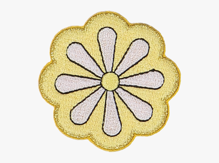 Daisy Flower Sticker Patch - Stitch, HD Png Download