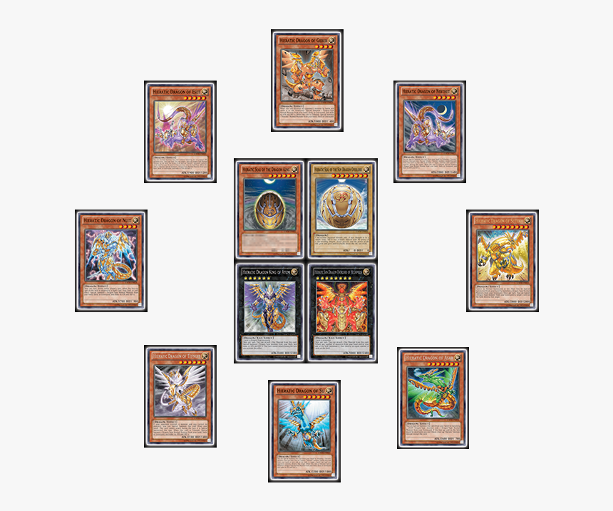 Yugioh Hieratic Dragons, HD Png Download