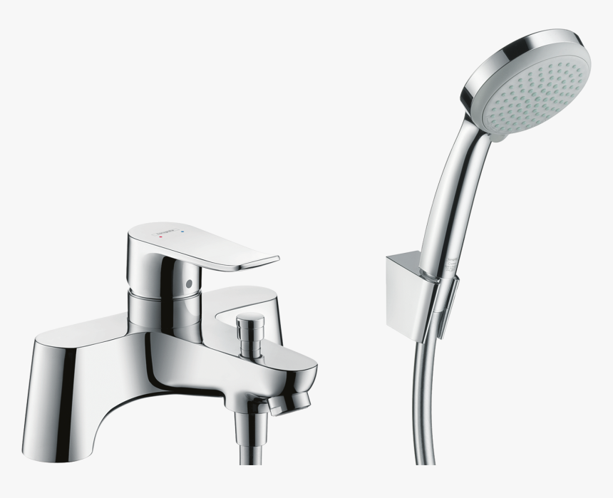 Mezclador De 2 Agujeros Para Borde De Bañera Con Llave - Hansgrohe Focus Bath Shower Mixer, HD Png Download