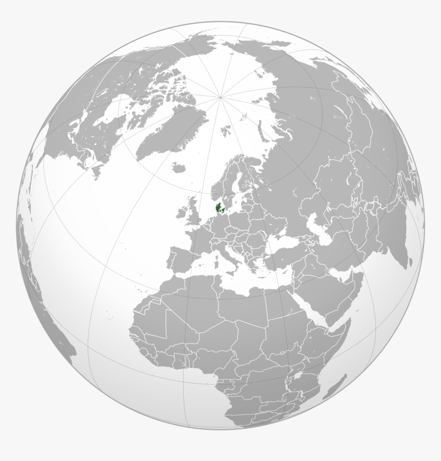 Croatia On The Globe, HD Png Download