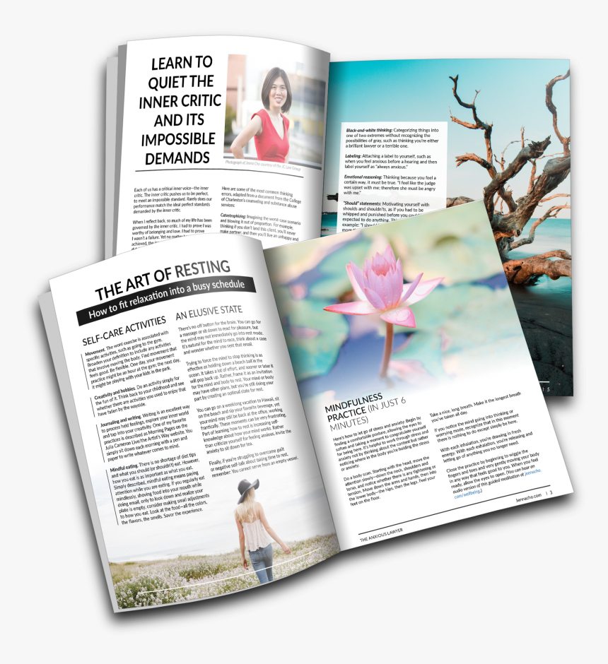 Transparent Open Magazine Png - Brochure, Png Download