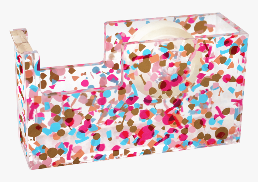 Packed Party Confetti Tape Dispenser Office - Confetti Tape Dispenser, HD Png Download