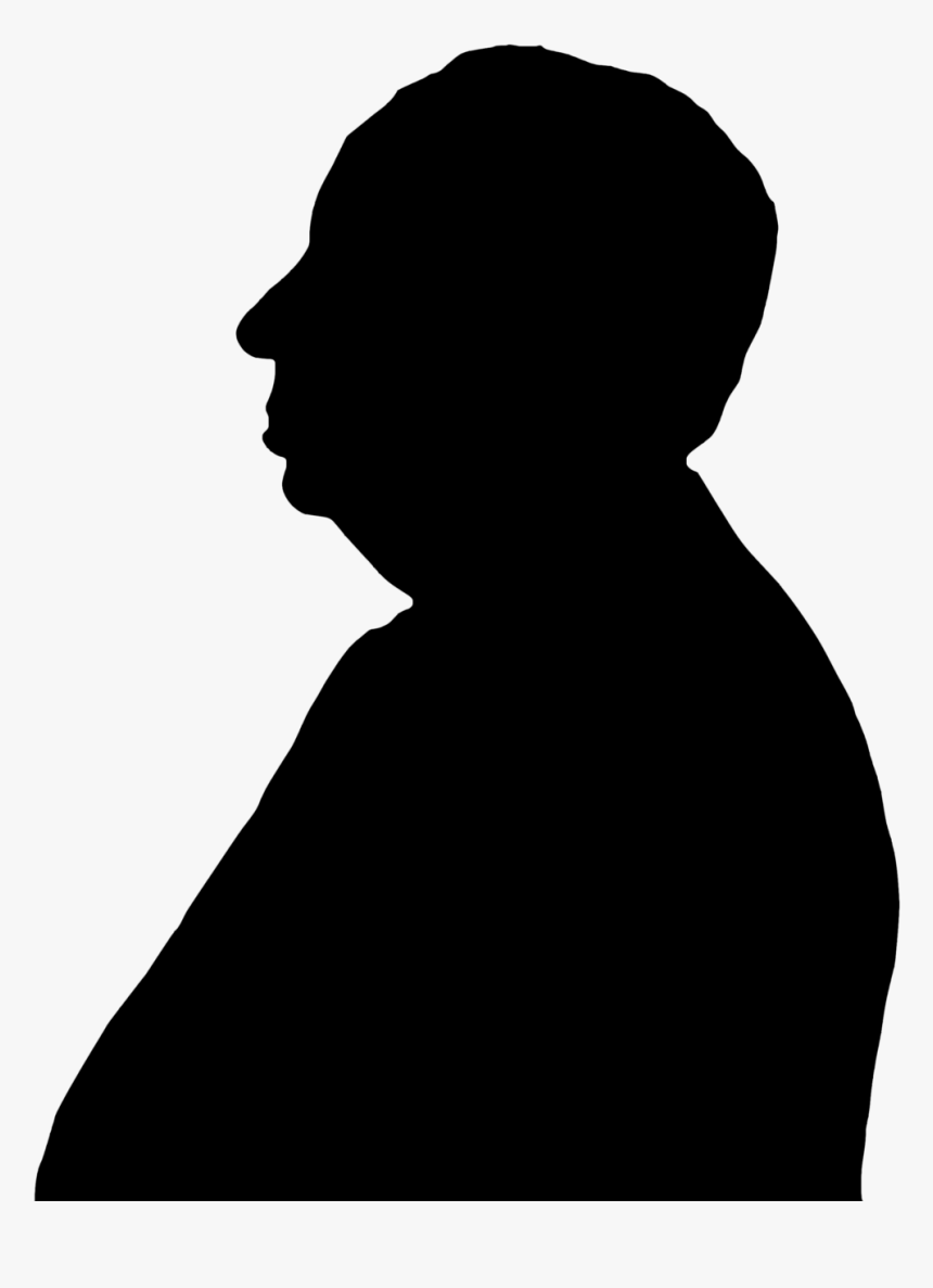 Silhouette Film Director Cameo Appearance - Alfred Hitchcock Silhouette Poster, HD Png Download