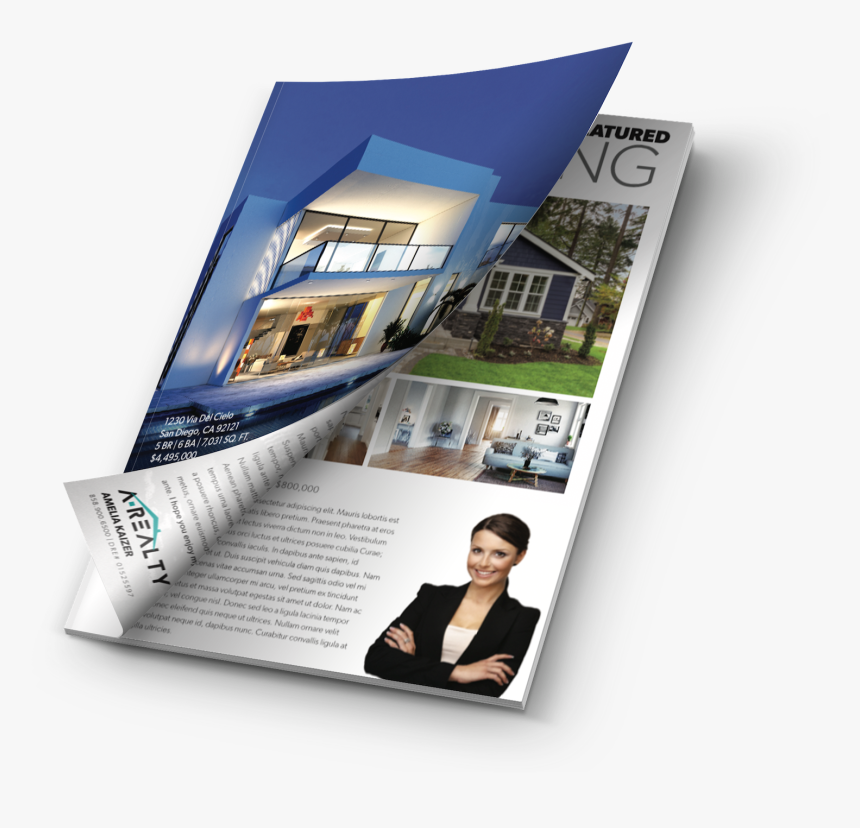 Real Estate Magazine - Real Estate Magazine Png, Transparent Png