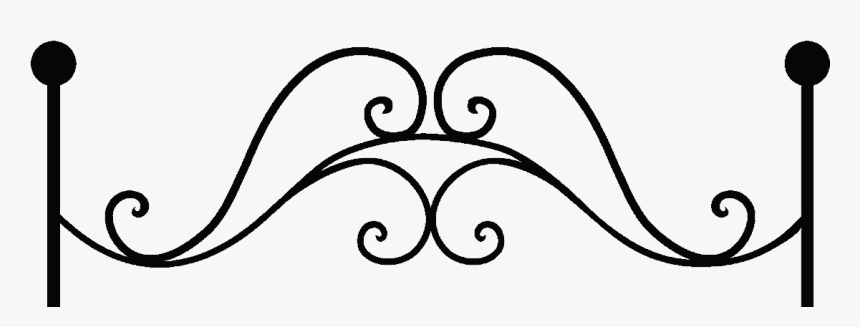 Vinilo Cabecero Vintage Central - Line Art, HD Png Download