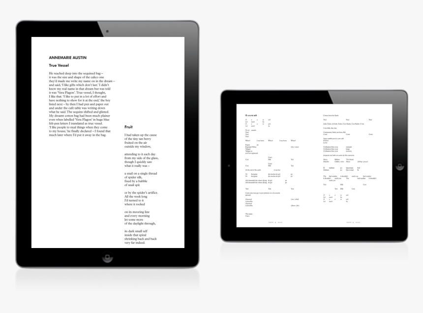 Poetry Wales Blog Images - E-book Readers, HD Png Download
