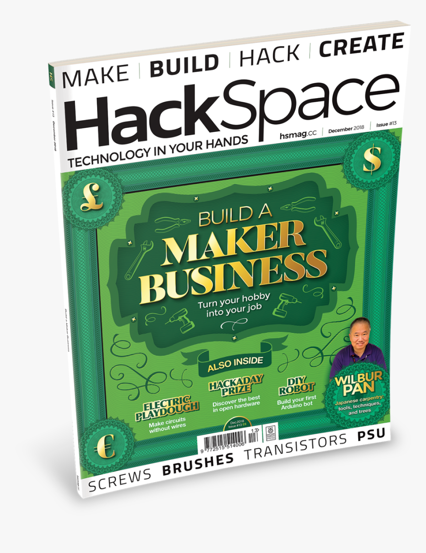 Hackspace Issue 13 Is Coming To A Shelf Near You - Paper Product, HD Png Download