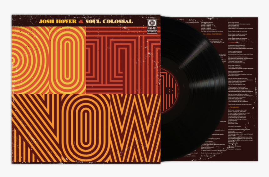 Vinyl Album Mockup - Josh Hoyer & Soul Colossal Do It Now, HD Png Download