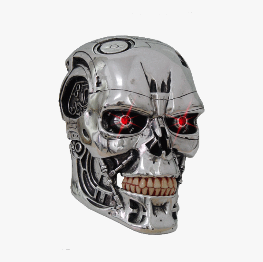 Terminator Skull Png Image - Terminator Head Png, Transparent Png
