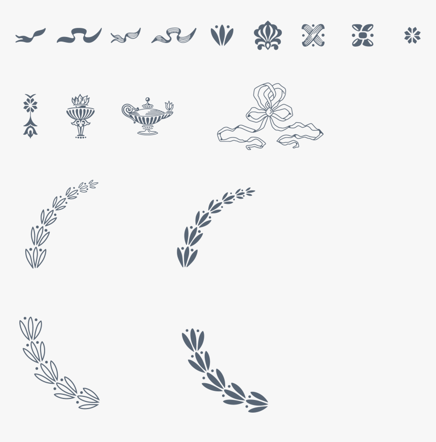 Transparent Ornaments Vector Png - Portable Network Graphics, Png Download