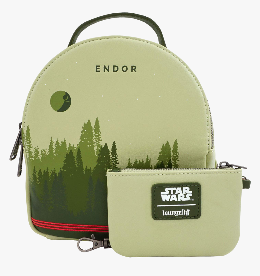 Endor Limited Edition 8” Faux Leather Mini Backpack - Star Wars Endor Backpack, HD Png Download