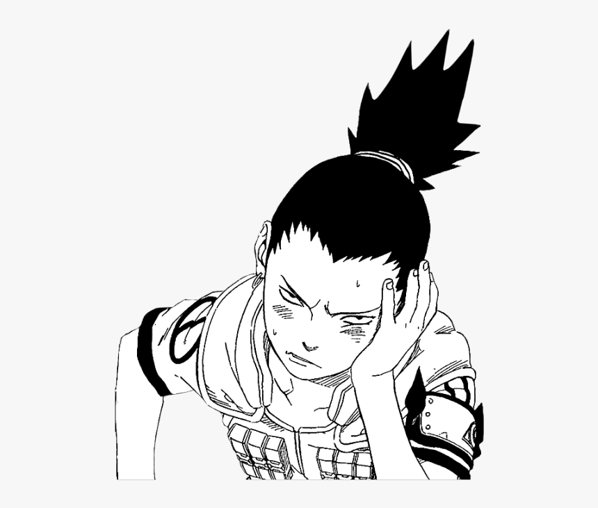 Shadow-style Posted This - Nara Shikamaru, HD Png Download