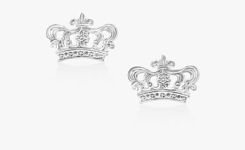 Crown Earrings - Tiara, HD Png Download