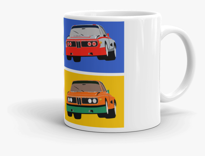 Bmw E9 Csl Alpina, M Sport, Schnitzer, Etcc Designed - Coffee Cup, HD Png Download
